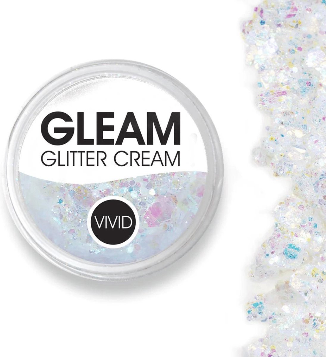Vivid Gleam Glitter Cream - Purity (30gr)
