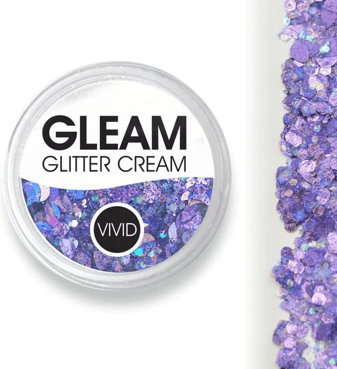 Vivid Gleam Glitter Cream - Purpose (10gr)