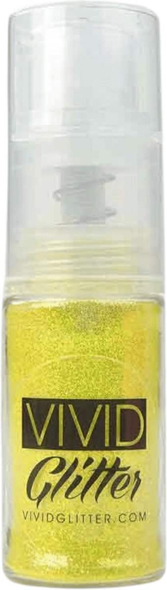 Vivid Glitter Fine Mist Spray Pump - Lemonade (14ml)