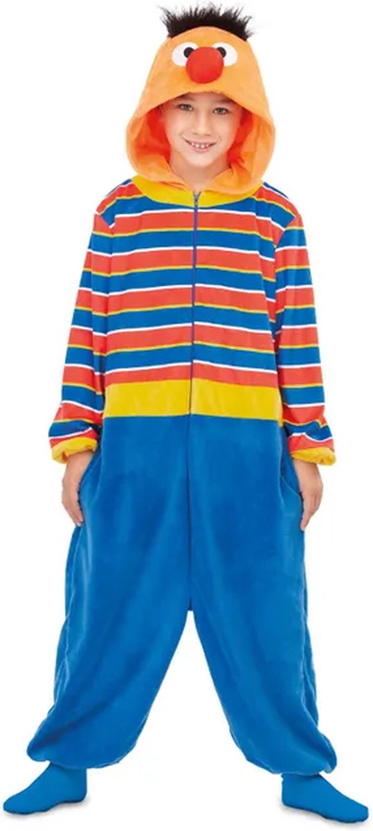 Ernie Onesie Kostuum Kind - 10-12 Jaar