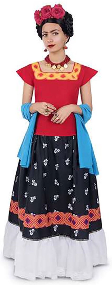 Viving Costumes Frida Kahlo Vrouw Op Maat Veelkleurig XS