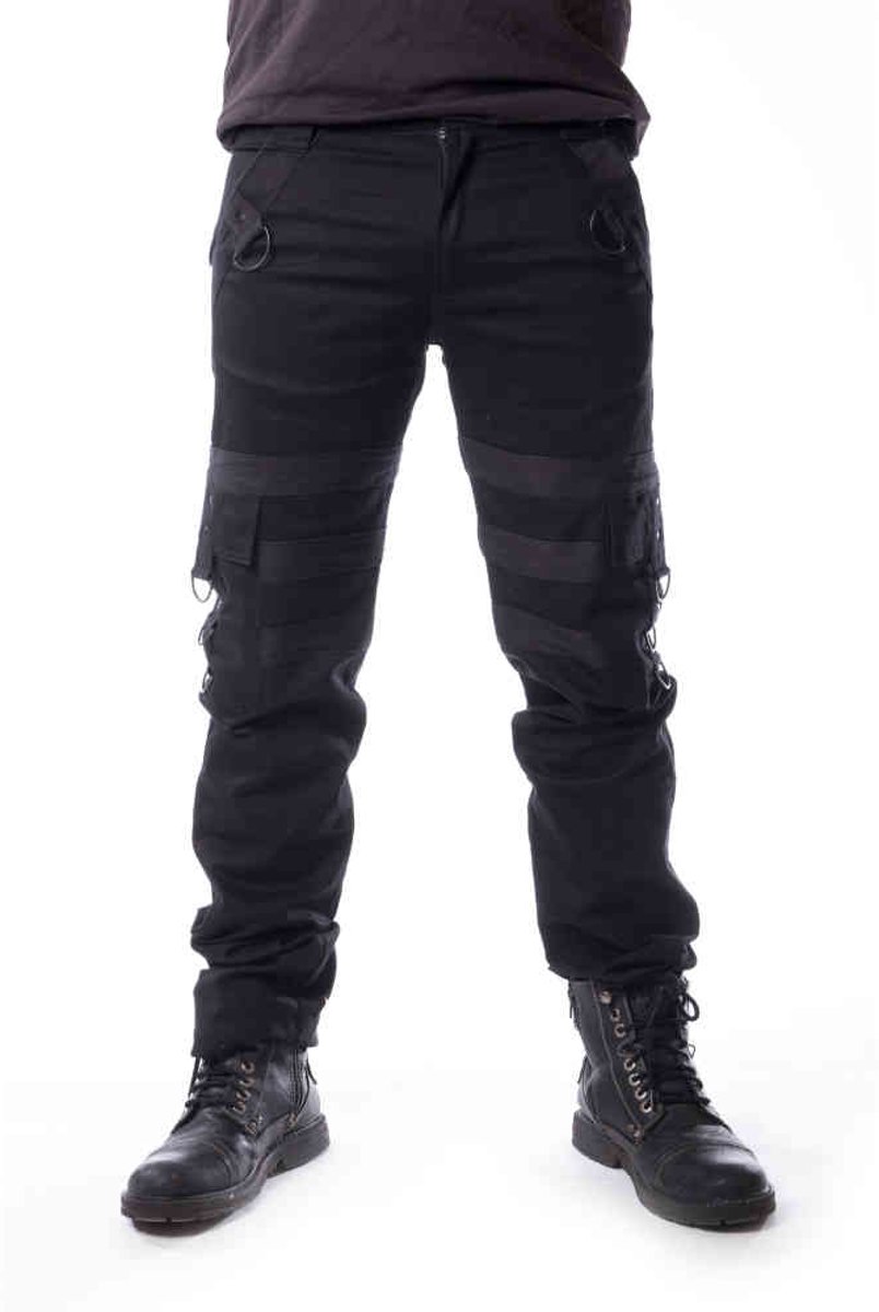 LIAM broek heren zwart - M (31/32) STRAIGHT FIT