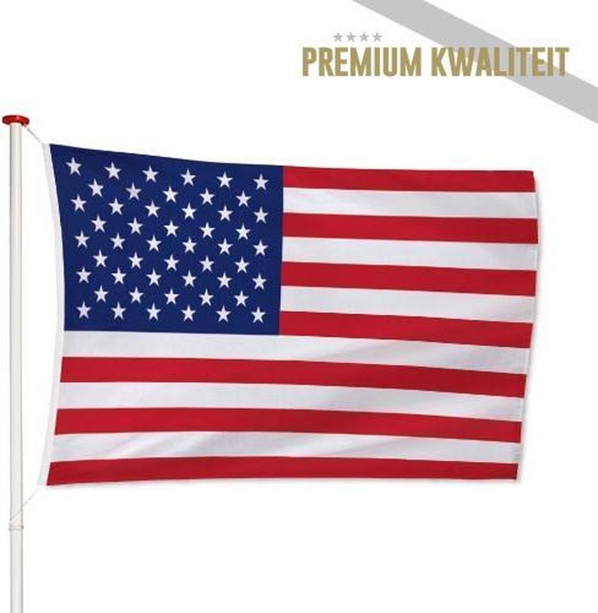 Amerikaanse Vlag Amerika - USA Vlag 200x300cm