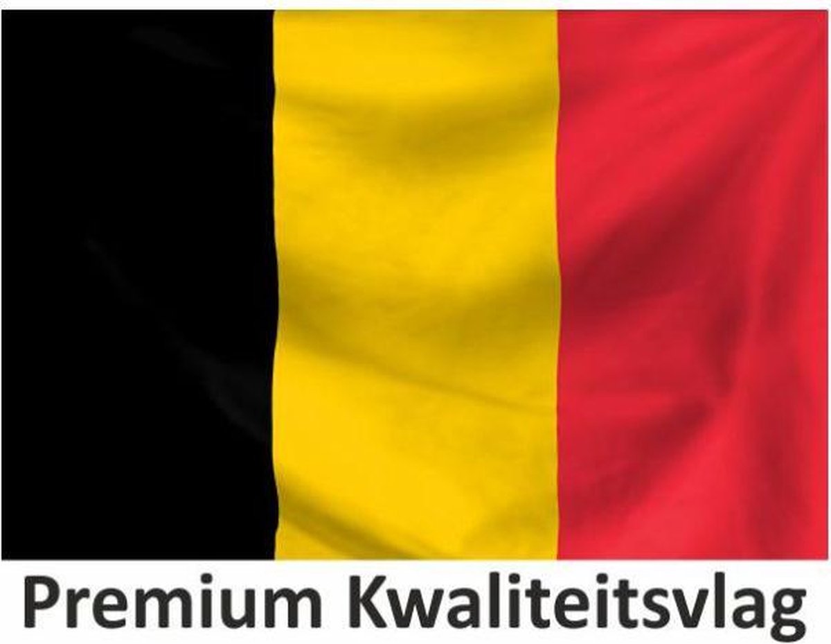 Belgische Vlag Premium Belgie 20x30cm