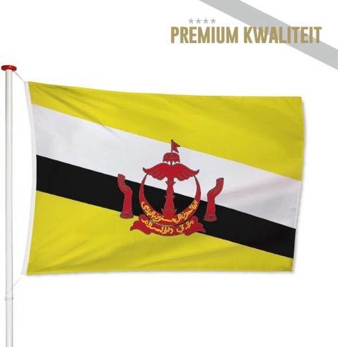 Bruneise Vlag Brunei 40x60cm