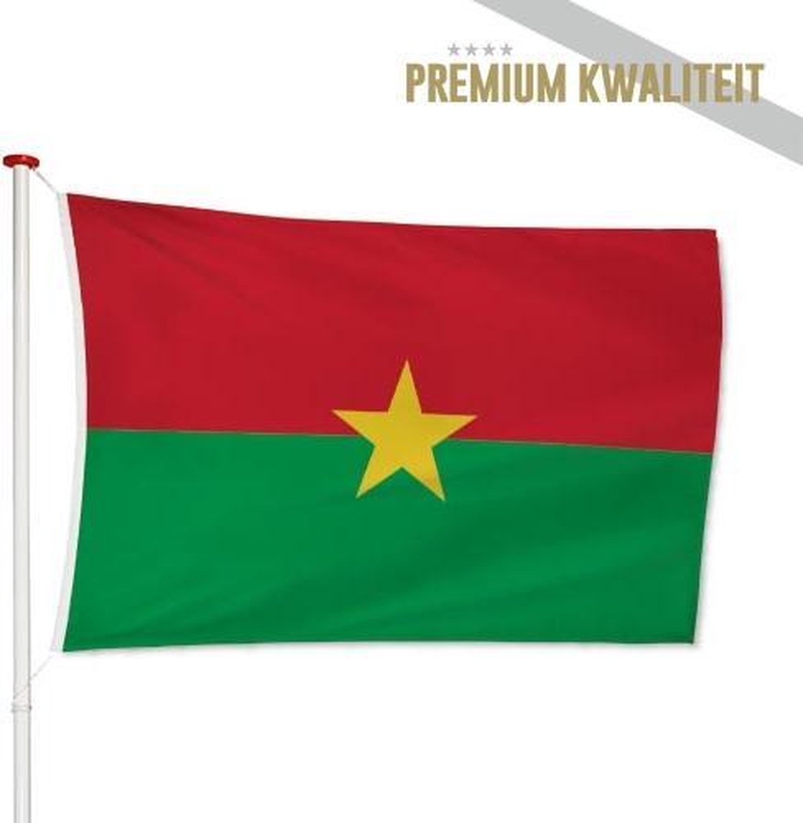 Burkinese Vlag Burkina Faso 150x225cm