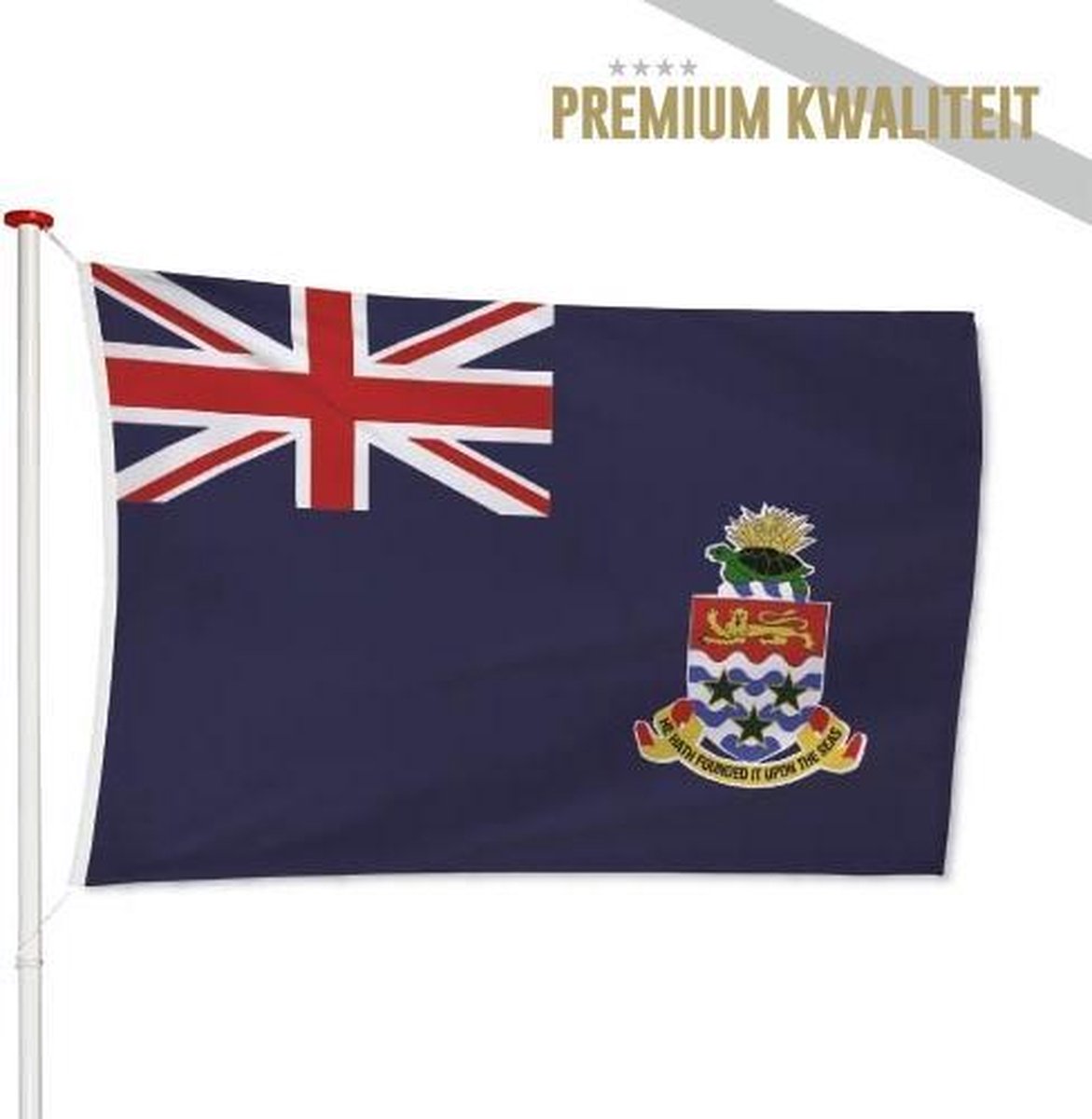 Kaaimaneilandse Vlag Kaaiman Eilanden 100x150cm