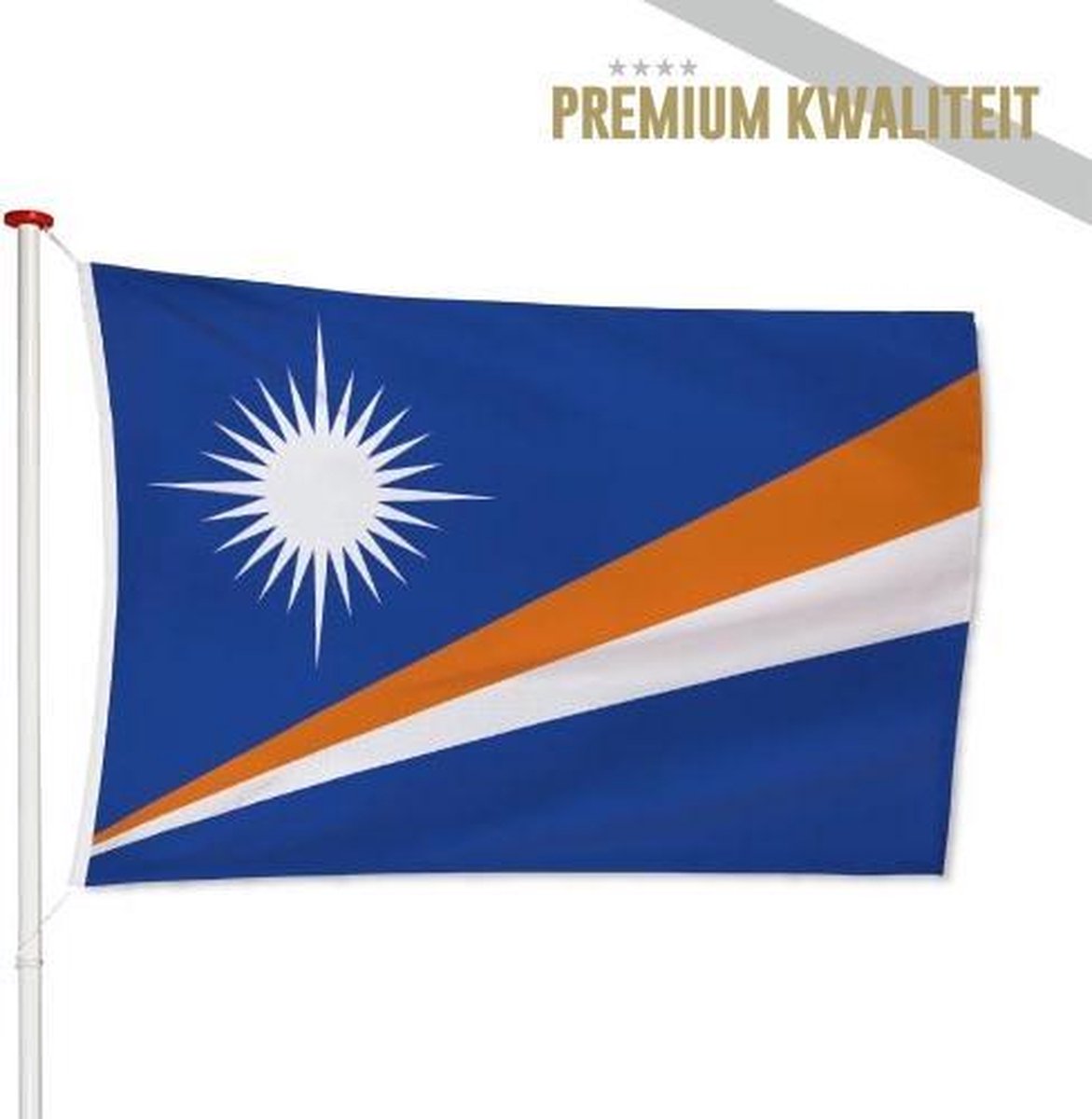 Marshalleilandse Vlag Marshalleilanden 40x60cm
