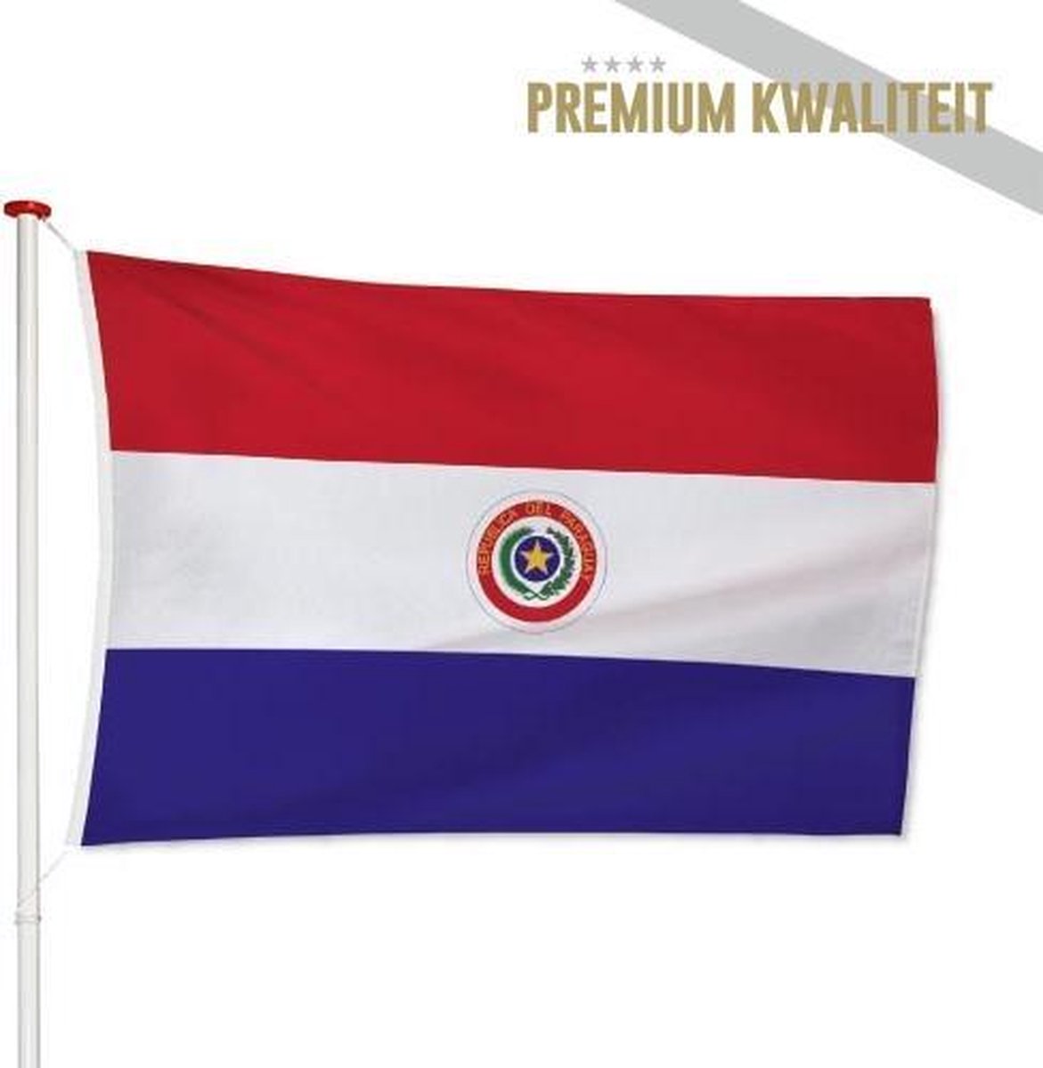 Paraguayaanse Vlag Paraguay 200x300cm