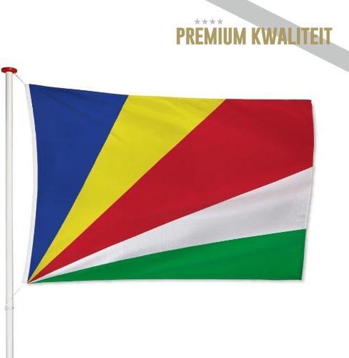 Seychelse Vlag Seychellen 100x150cm