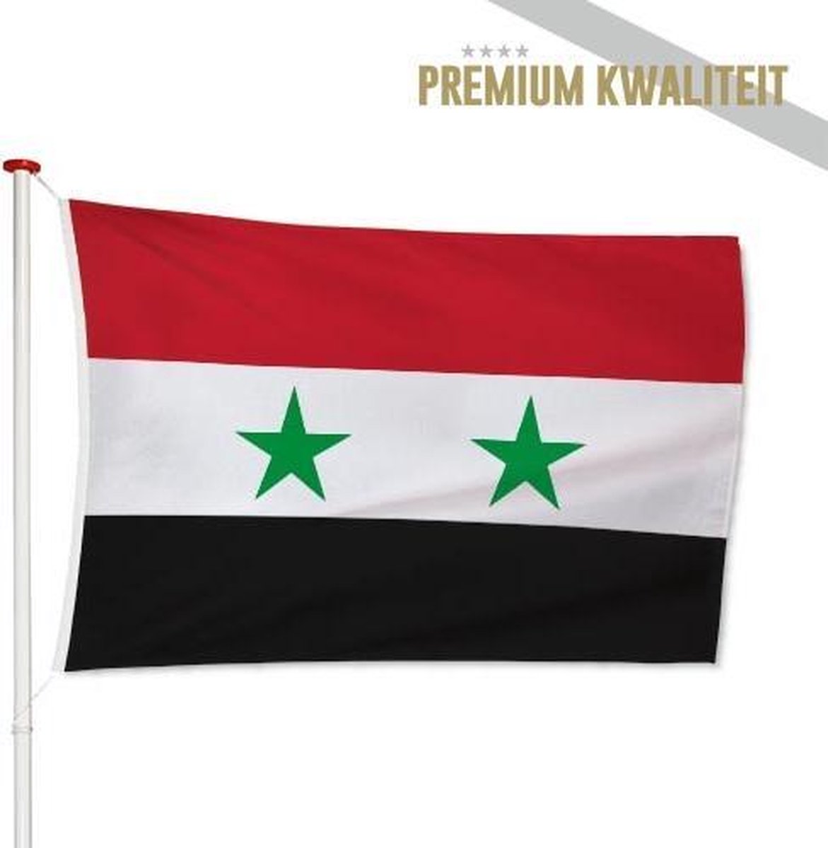 Syrische Vlag Syrië 200x300cm
