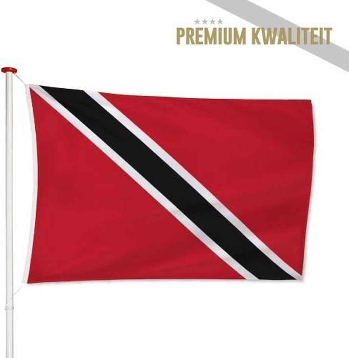 Trinidadaanse Vlag Trinidad en Tobago 100x150cm