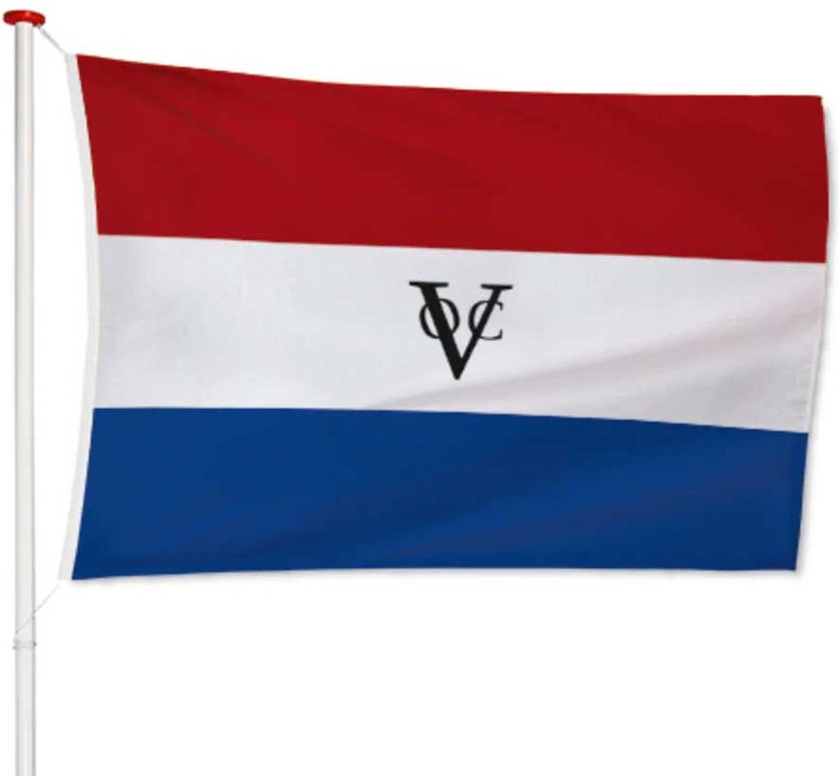 VOC vlag -Verenigde Oost-Indische Compagnie vlag 200x300cm - Kwaliteitsvlag