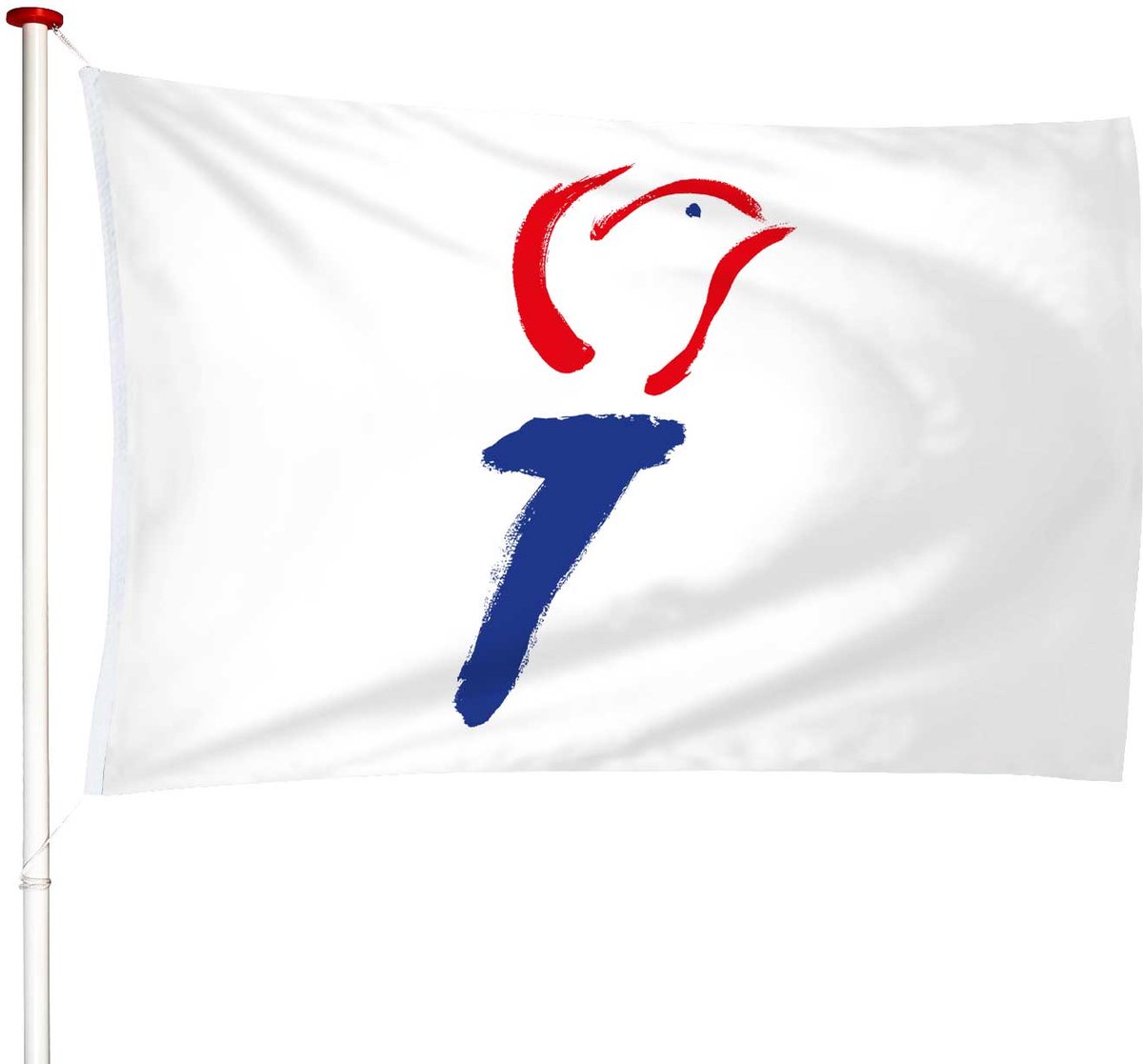 Vlag Vrijheid 150x225cm - Vredesvlag - Bevrijdingsdag Vlag 150x225cm