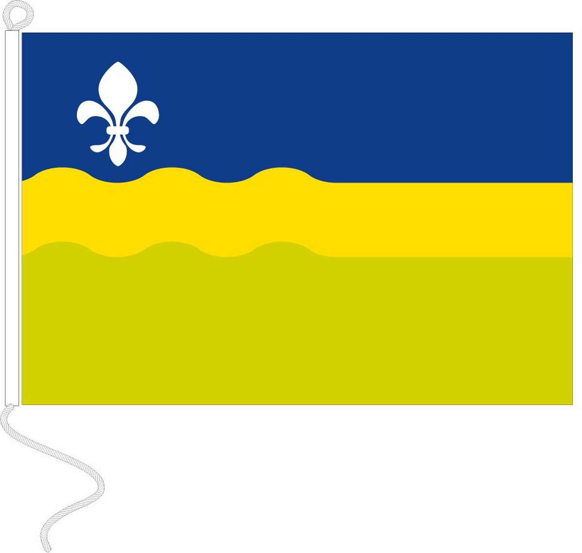 Vlag van Flevoland 100x150