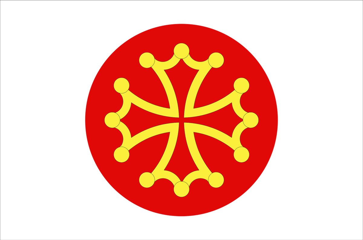 Vlag Hérault 200x300cm