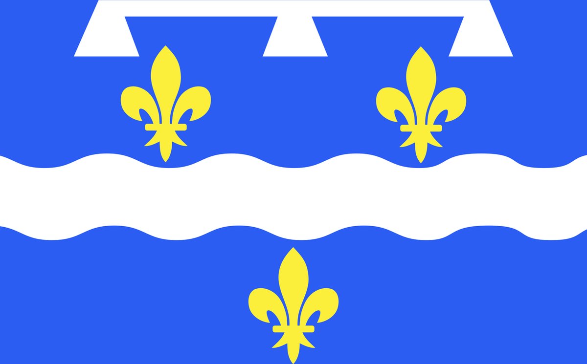 Vlag Loiret 120x180cm