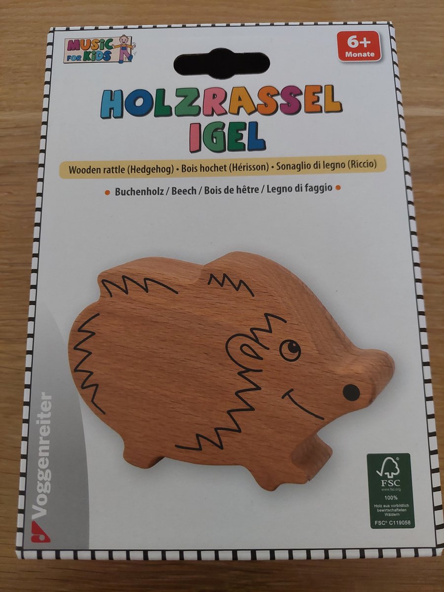 Rammelaar Egel - Voggenreiter - Hout