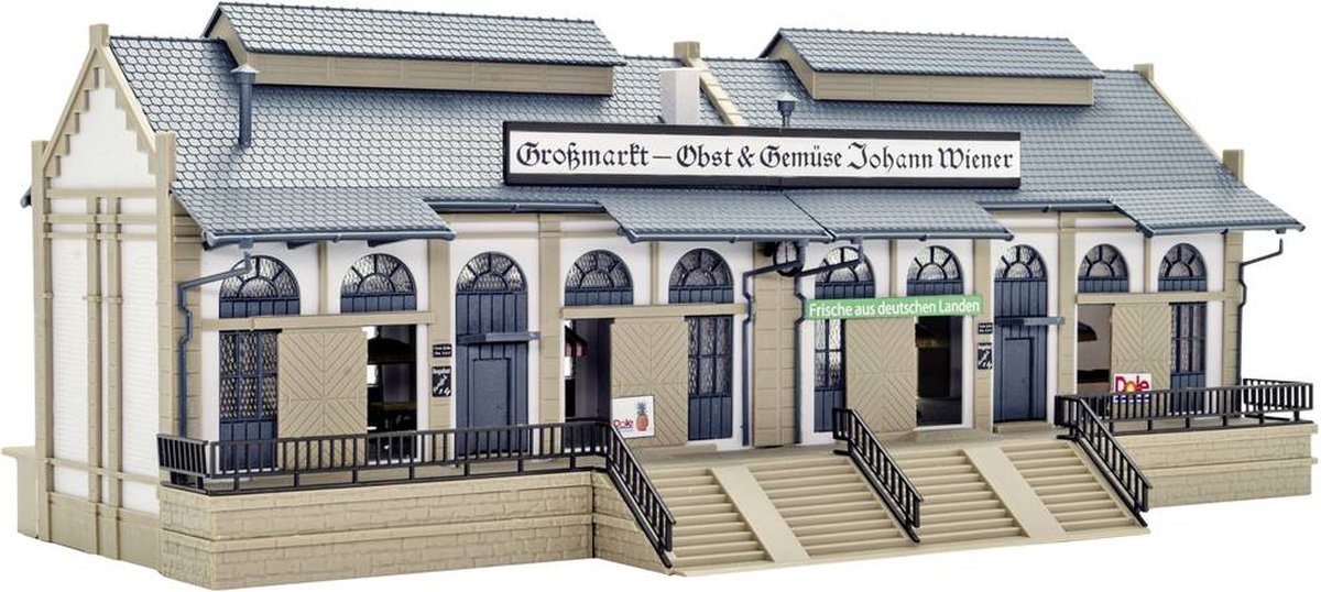 Vollmer 43629 H0 Grote markt hal