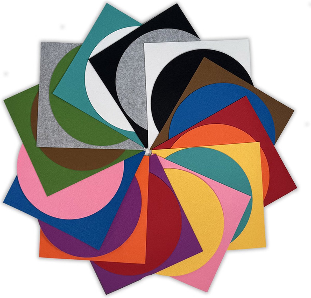 Vloeranker 24 stuks - Rond - Vierkant - Grondanker - Vloerankers - Systemisch Coachen - Coachen - Opstellingen - Representanten - Vrouw - Man - 24 stuks -   - Hobby - Knutselen