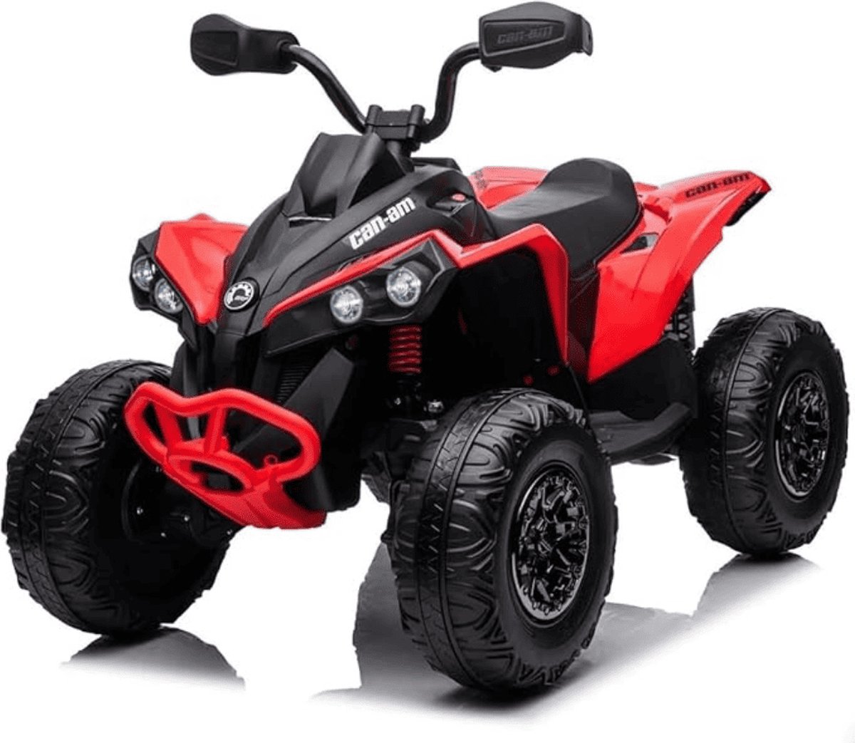 Can-Am Renegade - Elektrische Kinderquad 12V - 3 tot 7 jaar - 4x4 - Rood