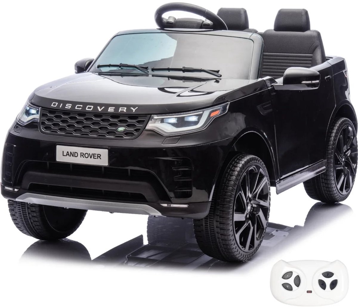 Land Rover Discovery - Elektrische Kinderauto 12V - 1 tot 6 jaar - Zwart