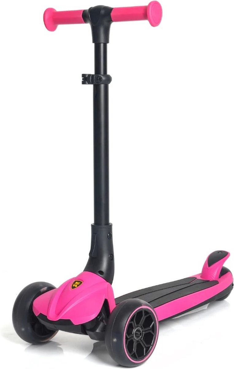 Step voor Kinderen - 3 tot 6 jaar - Kinderstep - 3 wielen - Roze