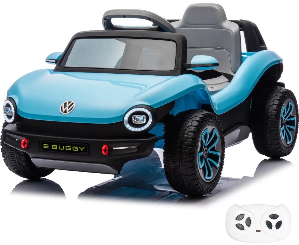 Volkswagen E-Buggy - Elektrische Kinderauto 12V - 1 tot 5 jaar - Blauw
