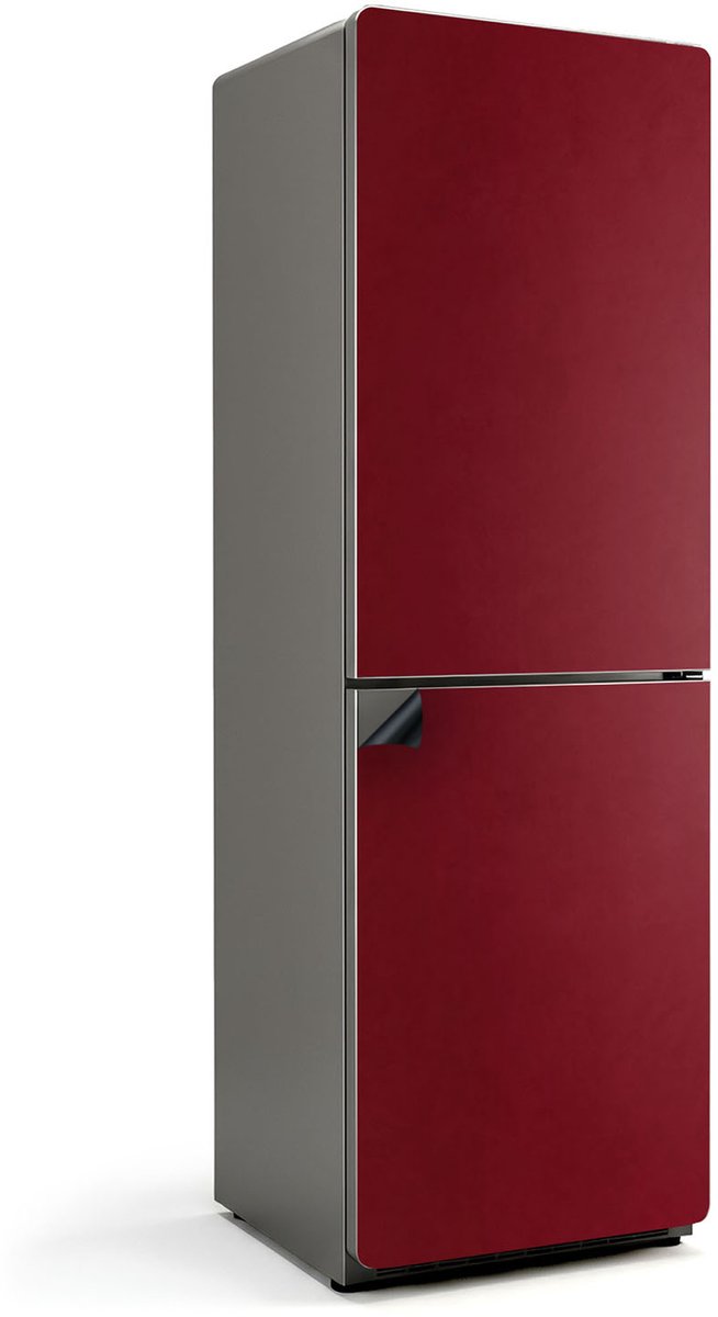 Wallfluent Magnetische Koelkastmat - Claret Koelkast Magneet Sticker - 60 cm x 190 cm - Claret Magnetische Koelkastmat - Koelkast Cover Magneet - Magnetische Koelkastbescherming - Verwijderbare Koelkast Decoratie