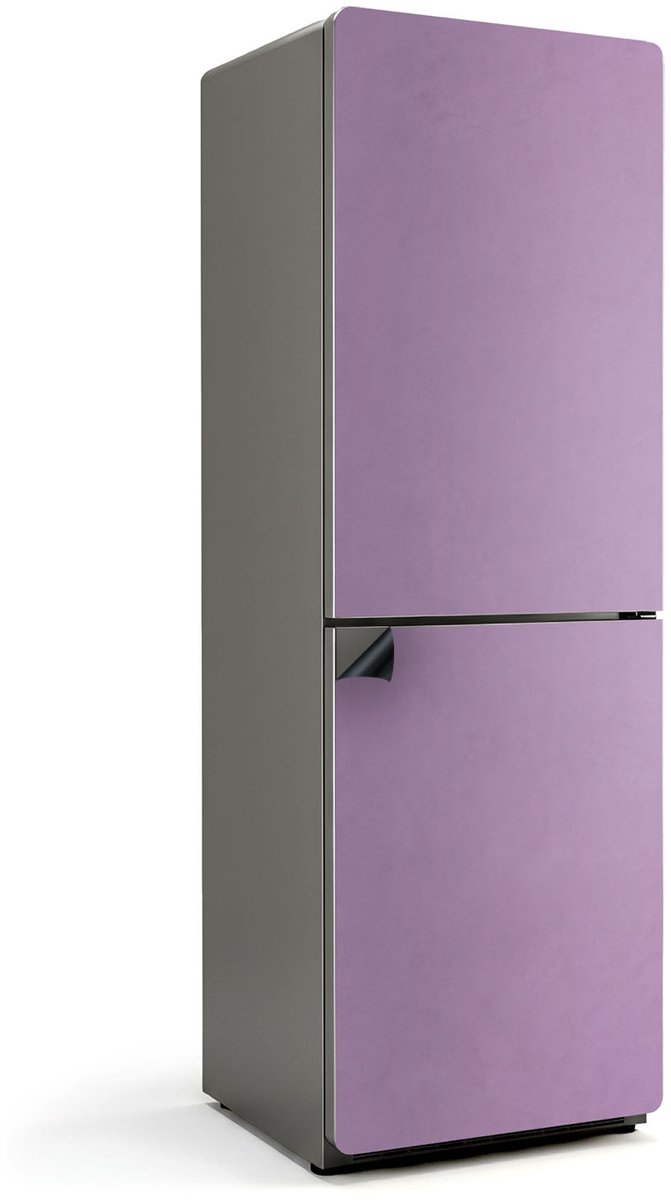 Wallfluent Magnetische Koelkastmat - Lichtpaars Koelkast Magneet Sticker - 60 cm x 180 cm - Lichtpaars Magnetische Koelkastmat - Decoratieve Koelkastfolie - Magneet Poster Voor Koelkast - Herbruikbare Magneetmat Koelkast