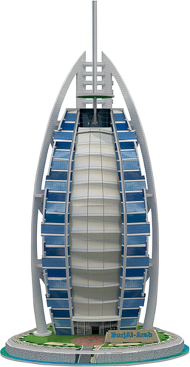 Premium Bouwpakket - Voor Volwassenen en Kinderen - Bouwpakket - 3D puzzel - Modelbouwpakket - DIY - Burj Al Arab
