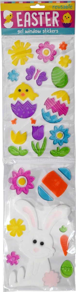 Gel window stickers Pasen