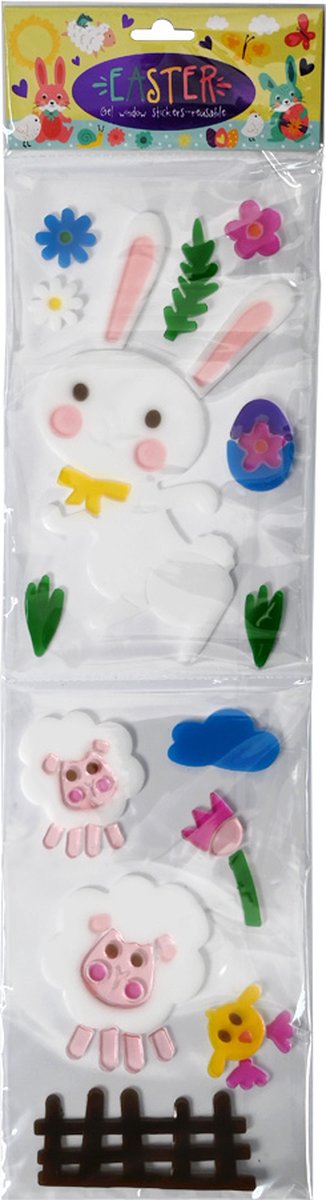 Gel window stickers Pasen