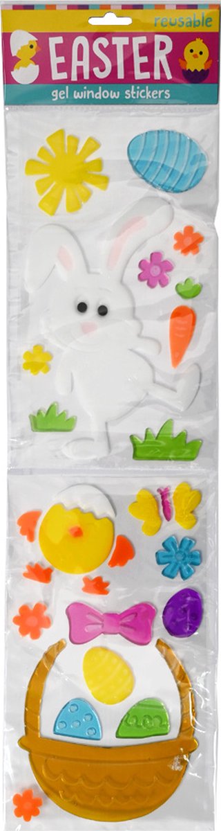 Gel window stickers Pasen