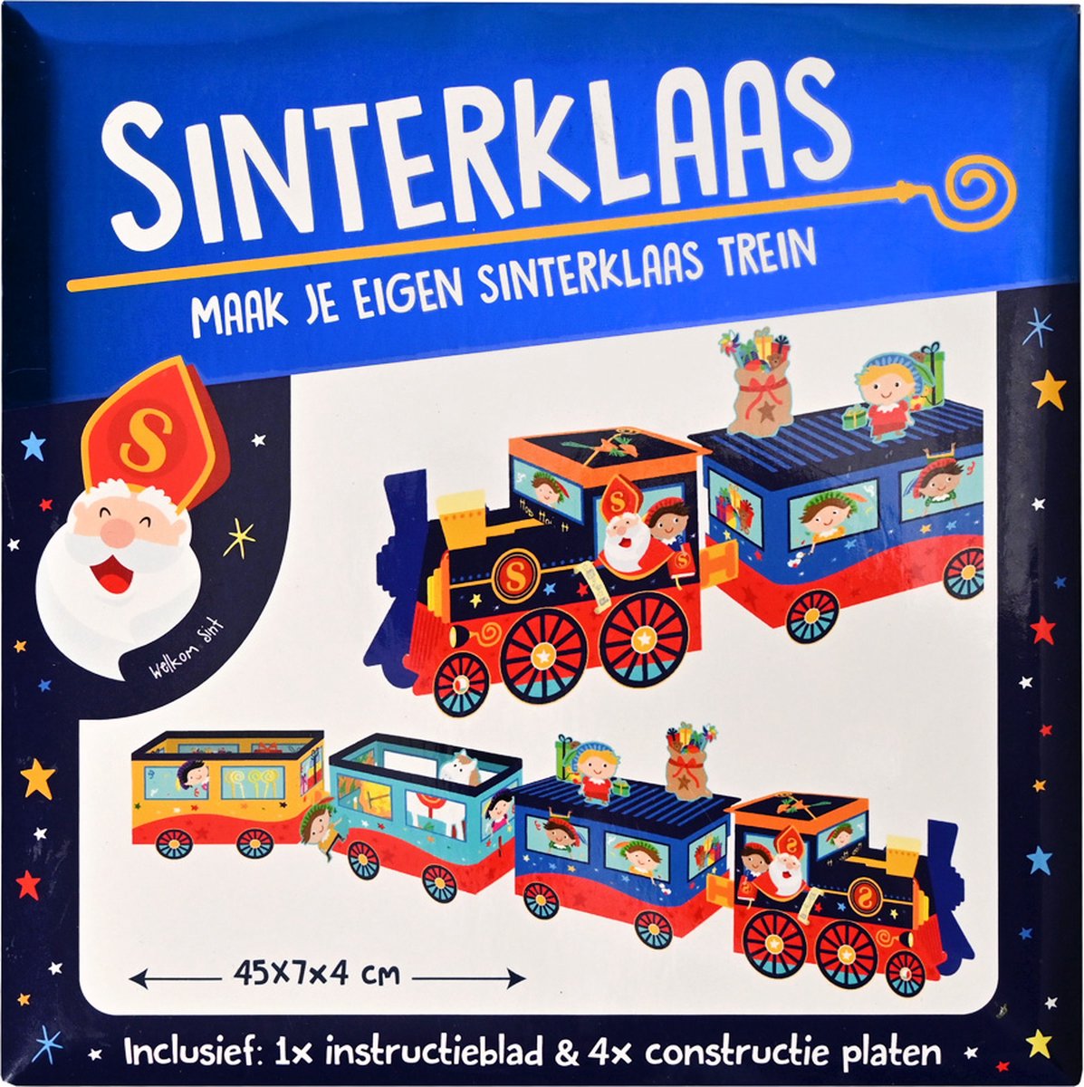 Maak je eigen trein Sinterklaas