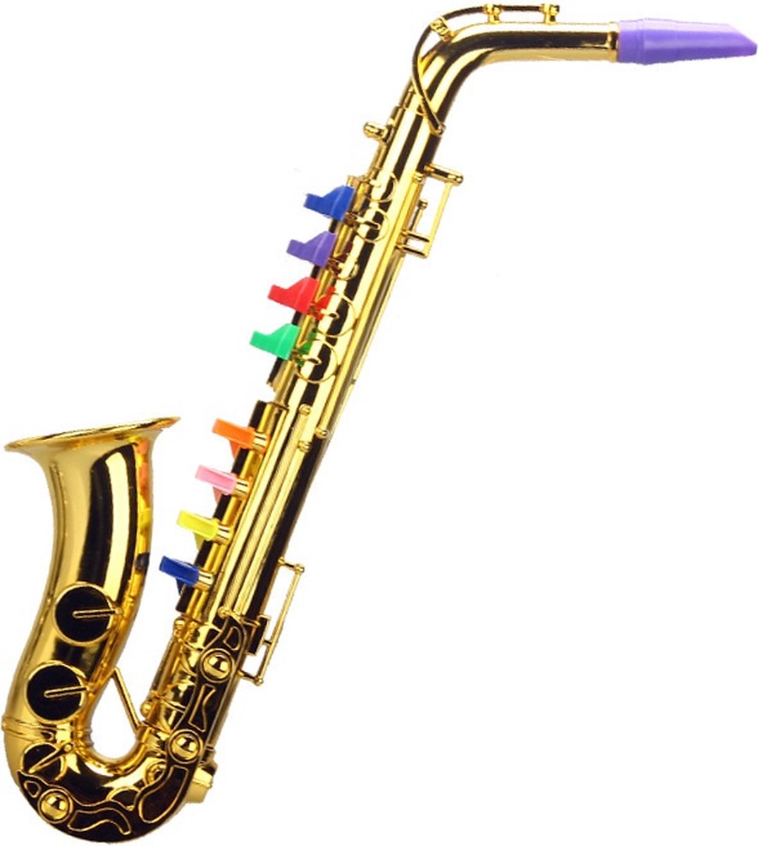 WK Wang Knobbout Kinder saxofoon - Speelbaar educatief speelgoed - 45cm