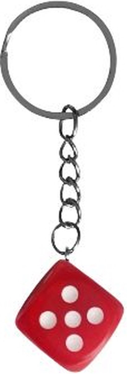 Dobbelsteen Sleutelhanger