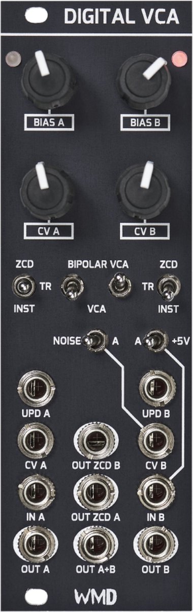 WMD Digital VCA MkIII - VCA modular synthesizer