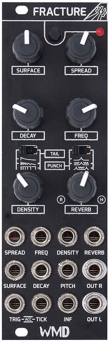 WMD Fracture - Drum modular synthesizer