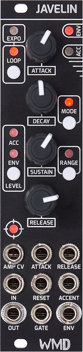 WMD Javelin - Envelope modular synthesizer