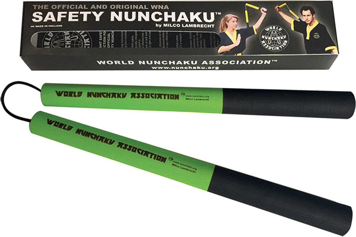 WNA Nunchaku Rond Junior Groen