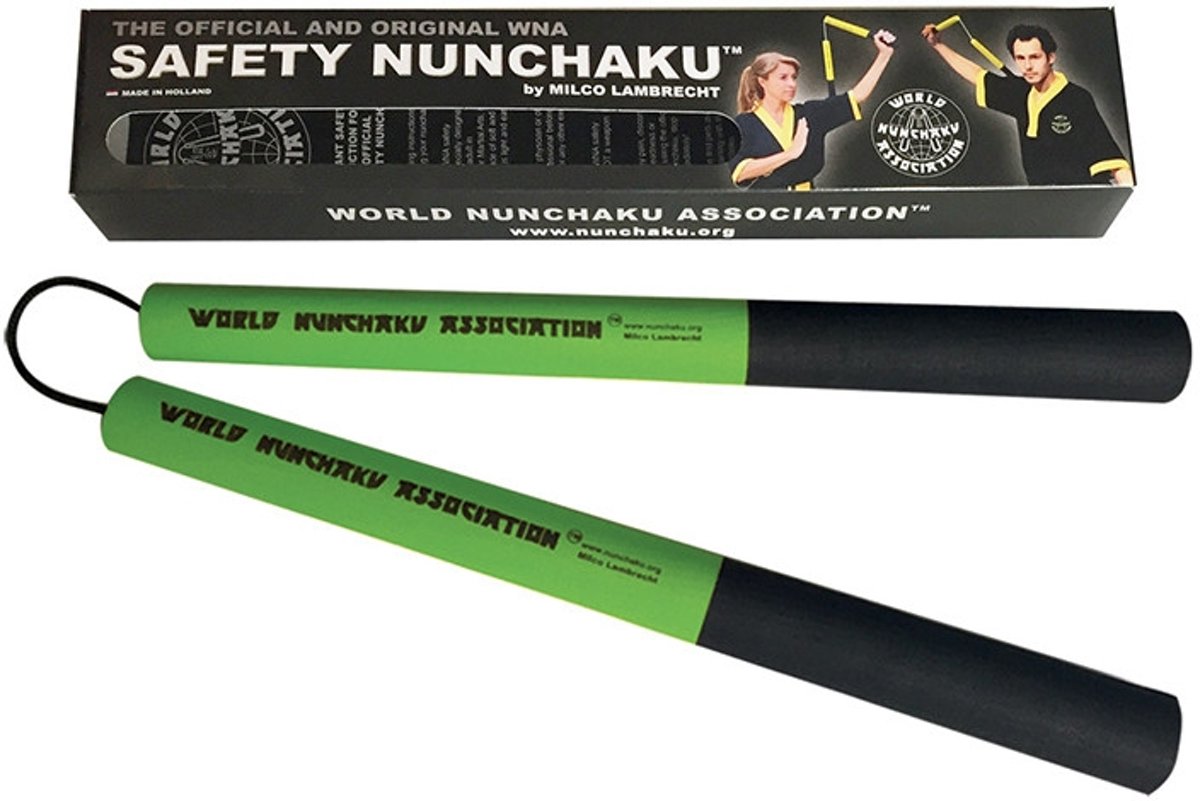 WNA Nunchaku Rond Senior Groen