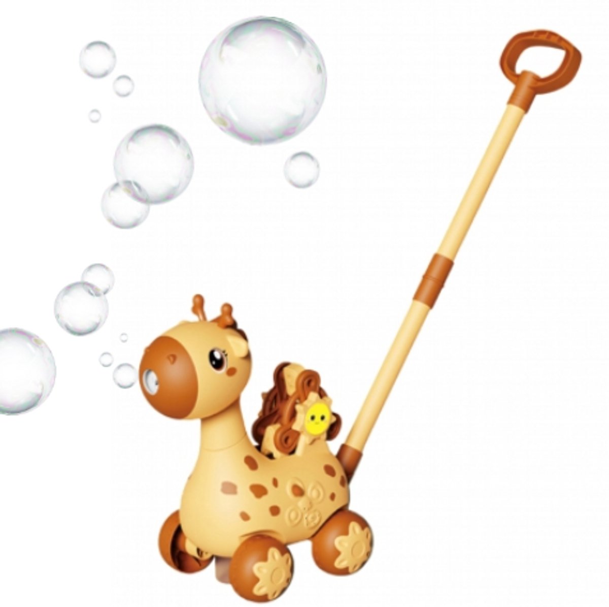 WOOPIE - Bubbelmachine - Giraffe - Kinderen - Muziek & Licht - Met Bestuurstok