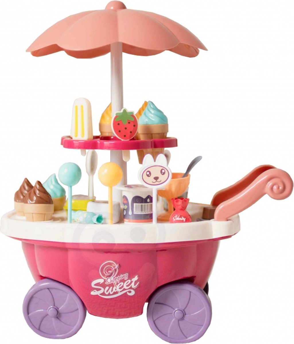 Woopie Ijscokar Speelgoed Met Licht En Geluid