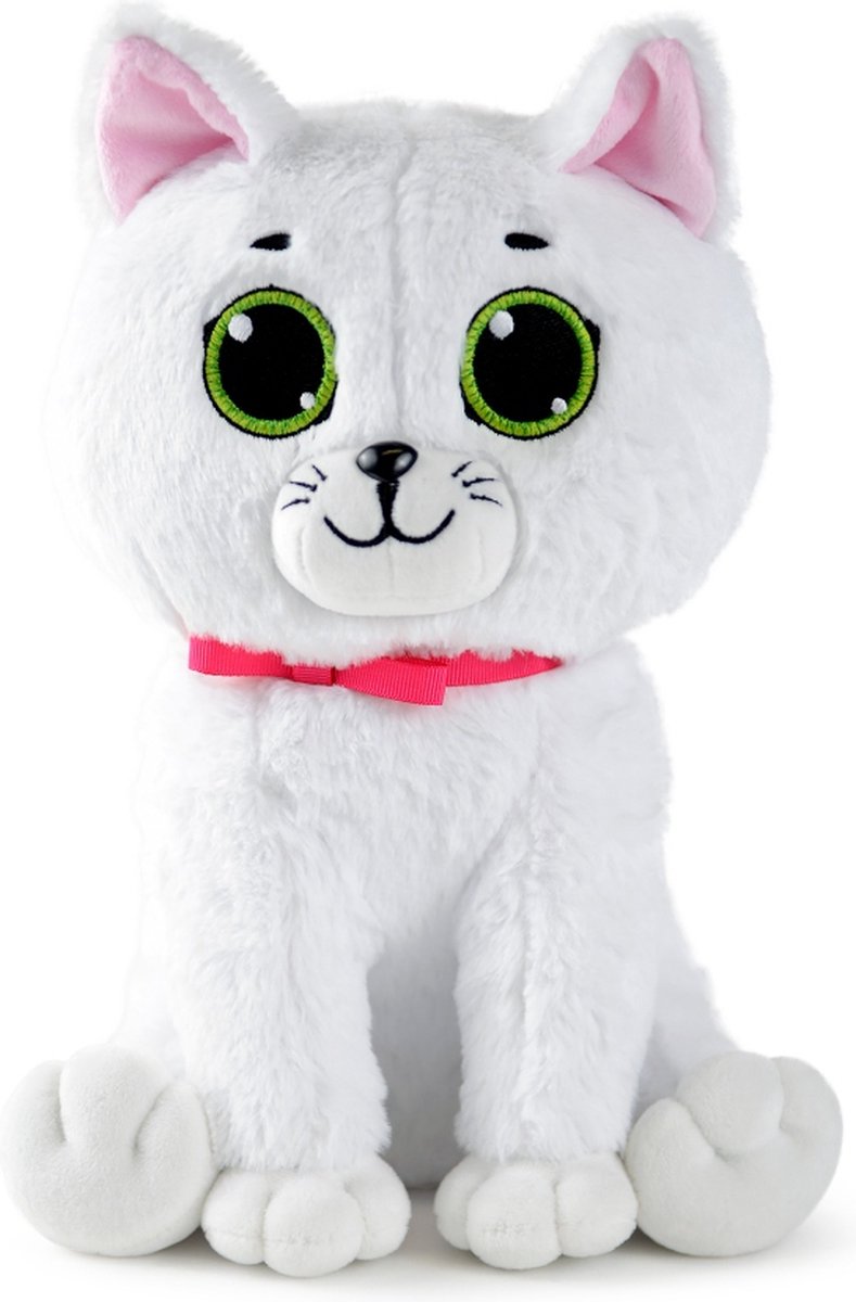 WP Merchandise - Pluche Knuffel - Kat Snowflake 31 cm