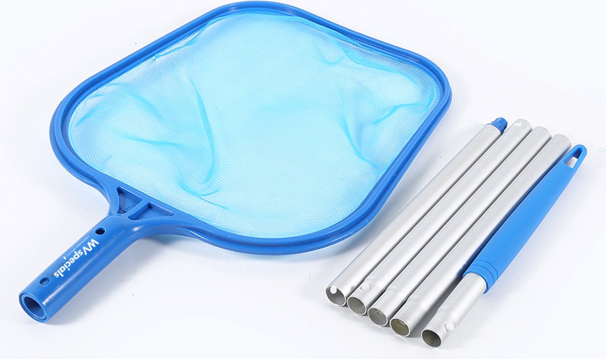 WVspecials - Zwembad Schepnet met Telescopische Steel (120cm) - Schepnet - Zwembad Net - Zwembad schepnet - Schepnet zwembad - schepnet zwembad onderhoud