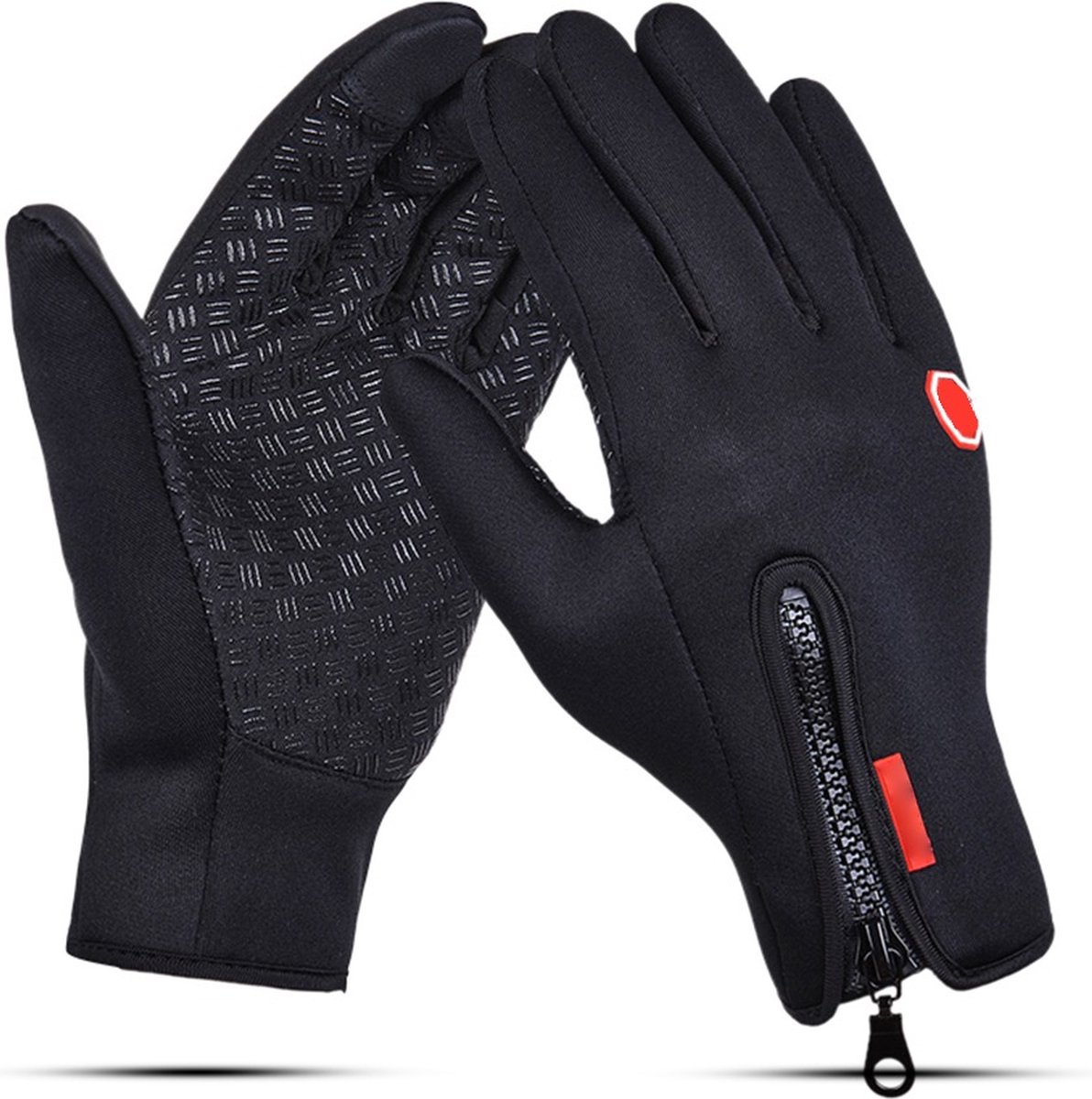 WVspecials Tech Fleece Handschoenen maat L Betere model - Handschoenen - Waterdichte handschoenen - Handschoenen winter - Handschoen Scooter / Fiets / Wandelen - Heren en Dames -Sporthandschoen - Winter - Touchscreen - Maat L - Sinterklaas - Kerst