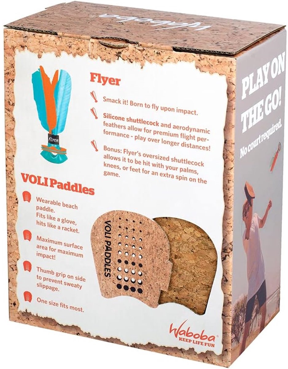 Waboba - Voli Paddle Game - Inclusief Handschoenen en Flyer