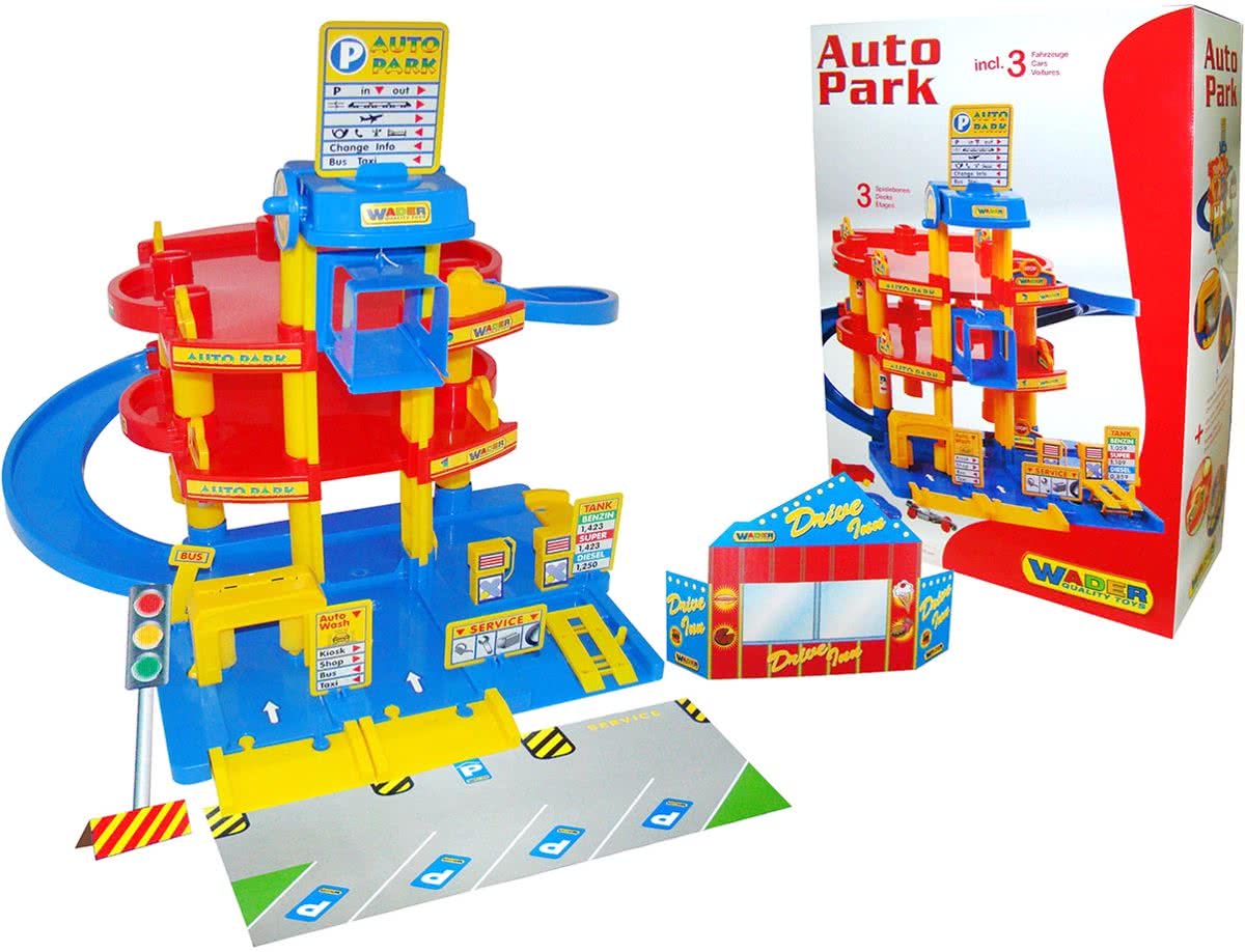   Parkgarage Mit 3 Ebenen