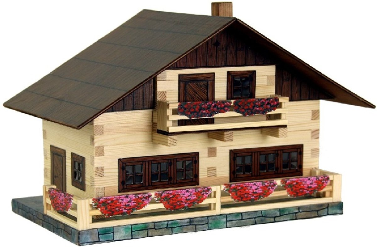 Bouwpakket Chalet Alpenchalet- W43- Walachia- hout